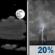 Tonight: Partly Cloudy then Patchy Fog