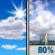 Thursday: Mostly Sunny then Showers And Thunderstorms